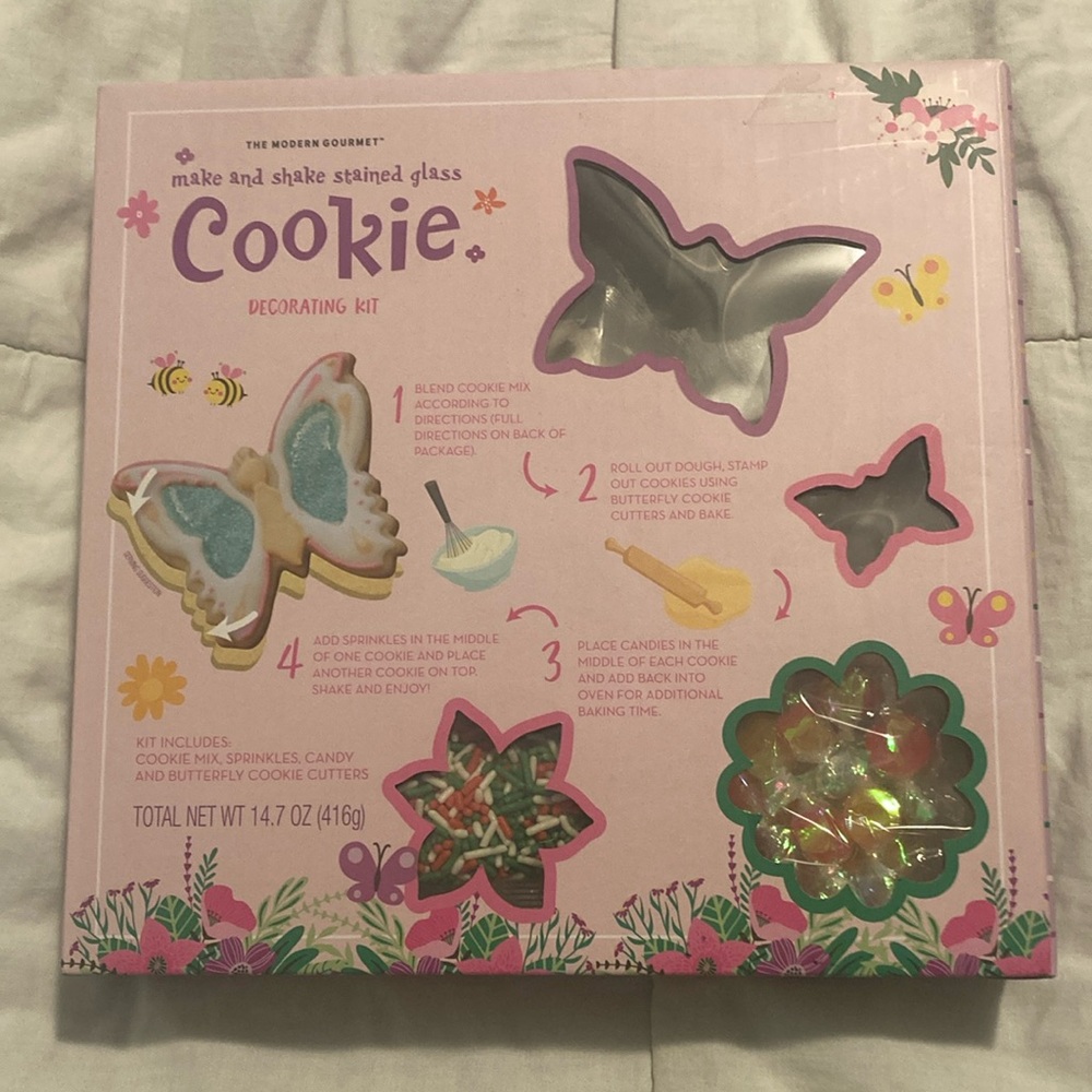 Stained glass cookie decorating kit brand new